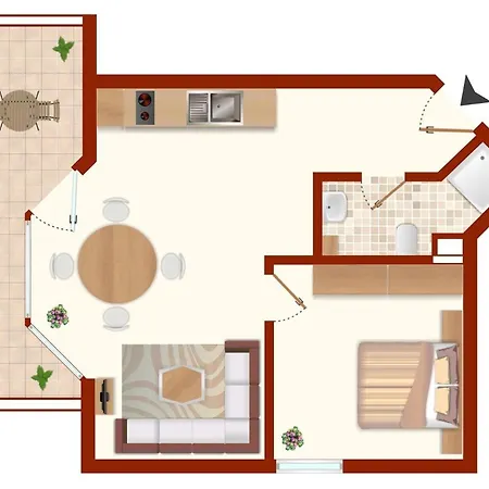 Haus Panorama Nr 15 Apartment *