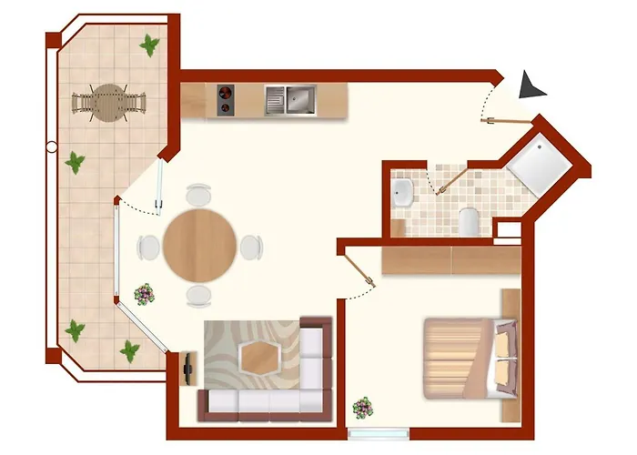 Haus Panorama Nr 15 Lägenhet *